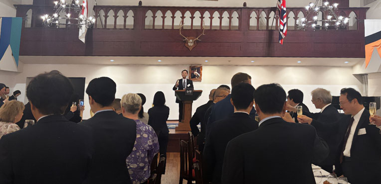 ブリティッシュ・ヒルズ（福島）でミニセミナー、懇親会を開催